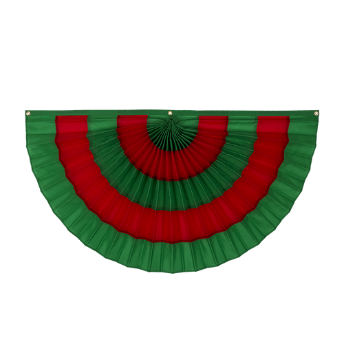 Christmas Pleated Fans